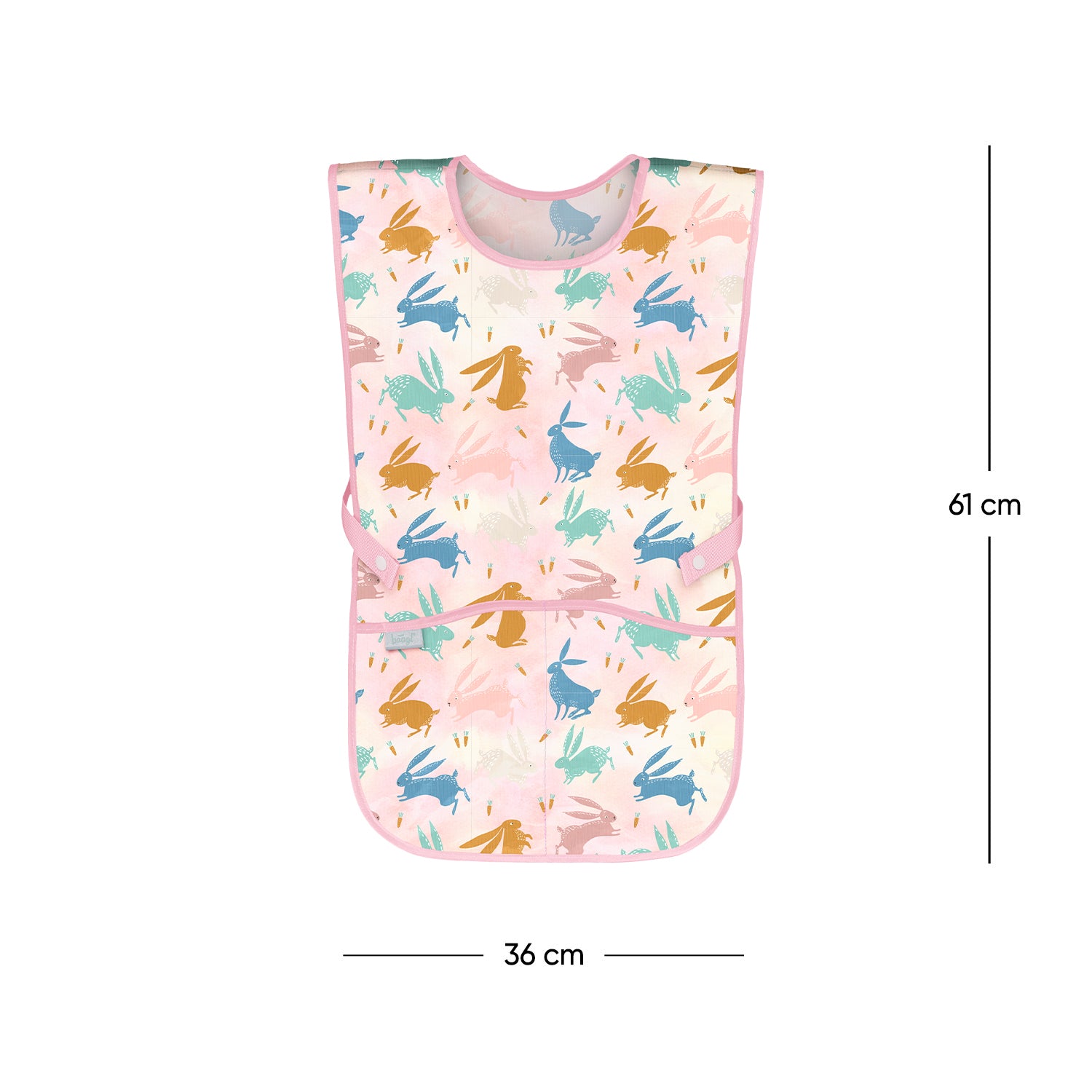 baagl-aprons-tablier-enfant-bunny-lavable-2-poches image 4