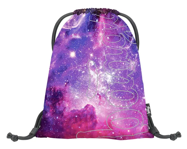 baagl-skate-galaxy-sac-de-gym-enfant-skate-phosphorescent image 1