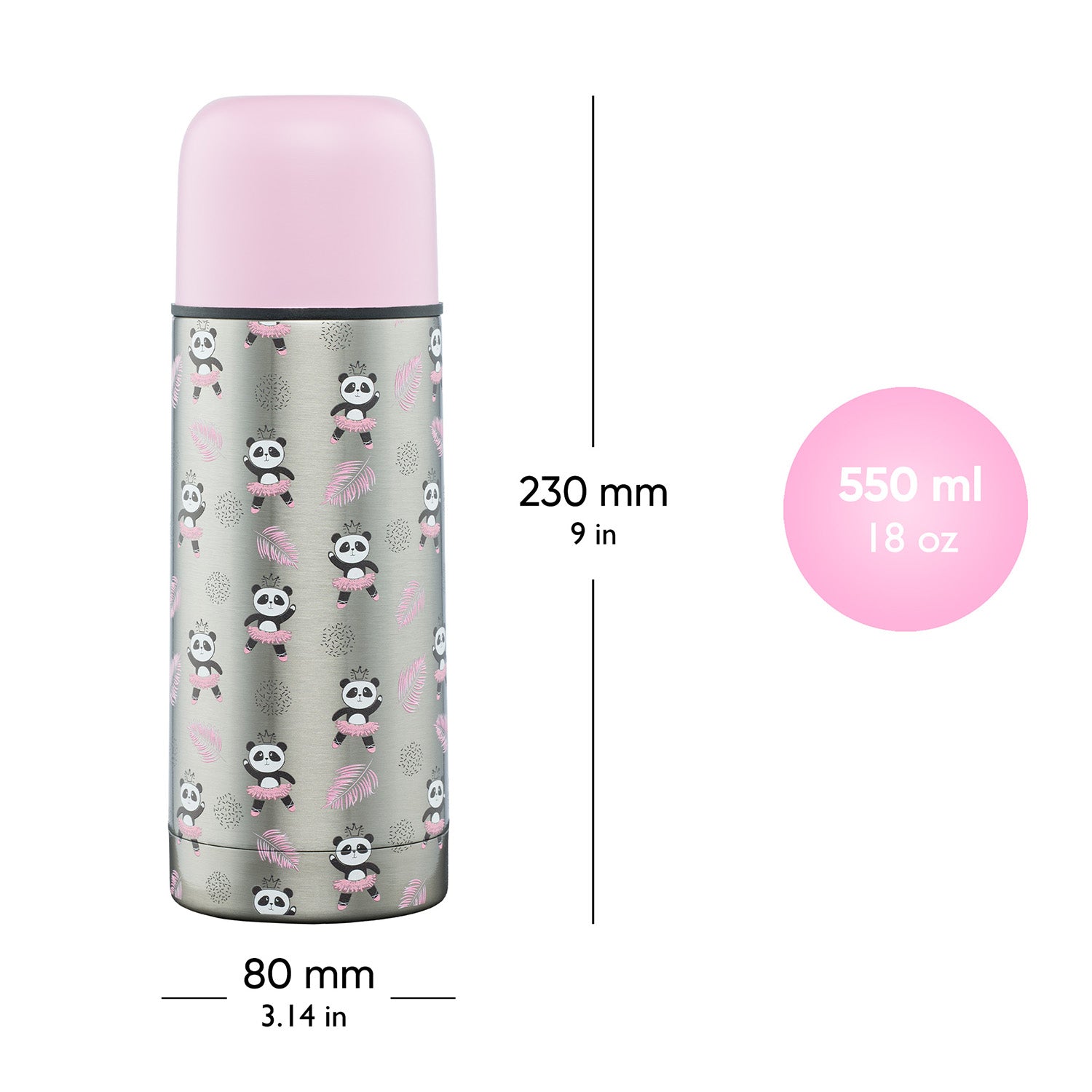 baagl-thermo-bottles-gourde-isotherme-panda-550-ml image 4