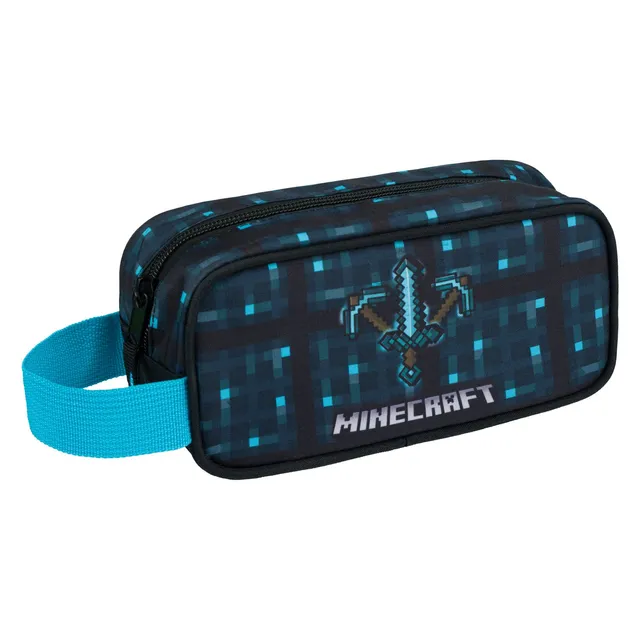 baagl-trousse-minecraft-blue-axe-and-sword-bleue image 1