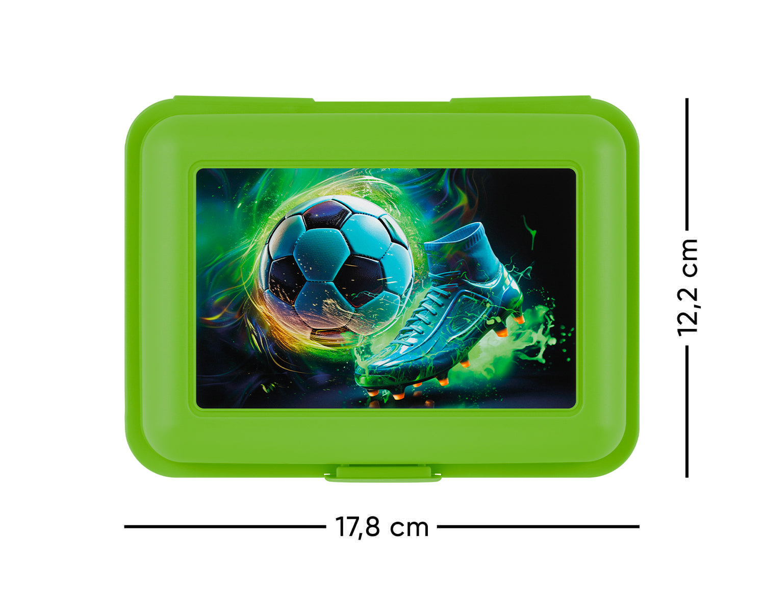 baagl-football-ball-bo-te-go-ter-enfant-foot-verte image 2