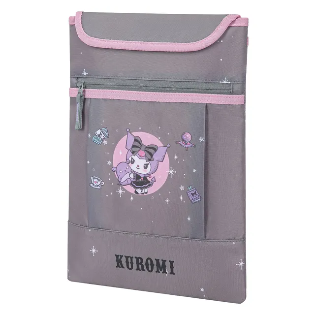 baagl-kuromi-grey-housse-ordinateur-15-pouces image 1