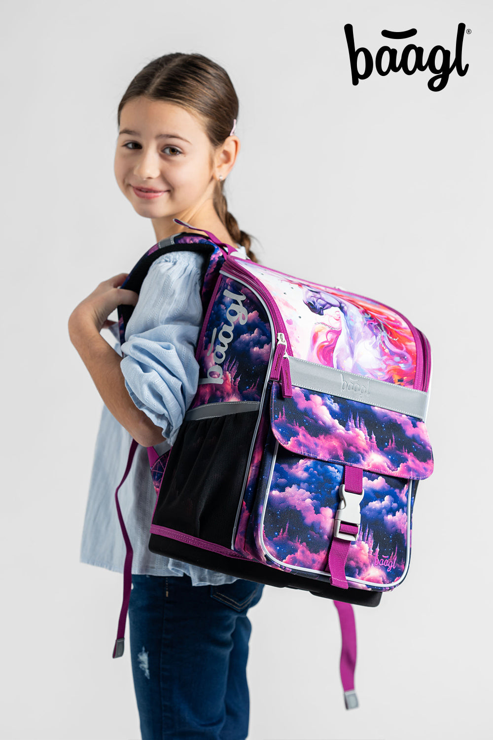 baagl-zippy-royal-unicorn-set-cartable-3-pi-ces-18-l image 8