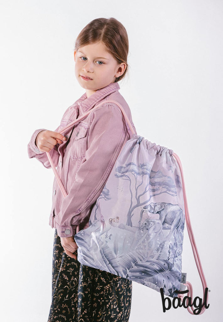 baagl-gym-sacks-sac-de-gym-safari-mousqueton-lavable image 5
