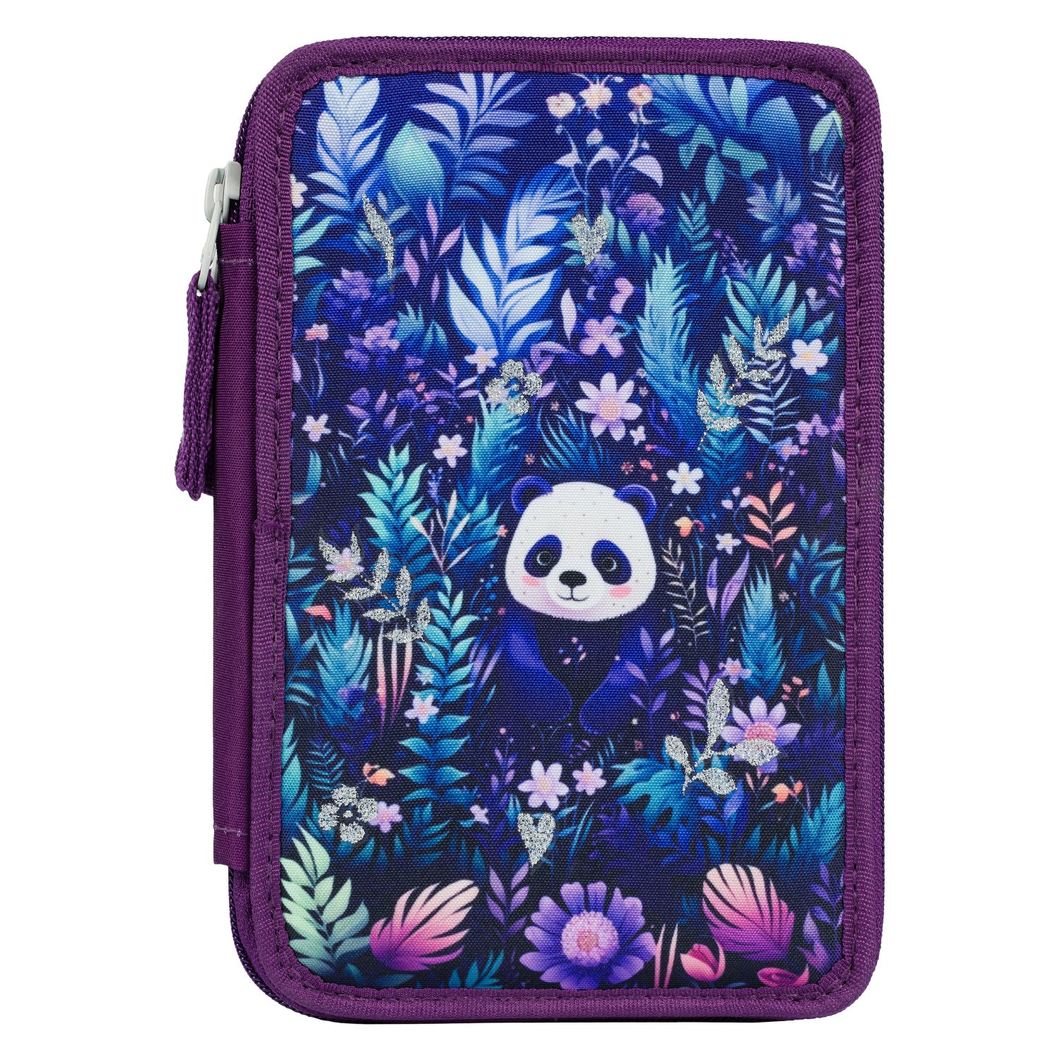 baagl-three-tier-trousse-jungle-panda-vide-3-volets image 3