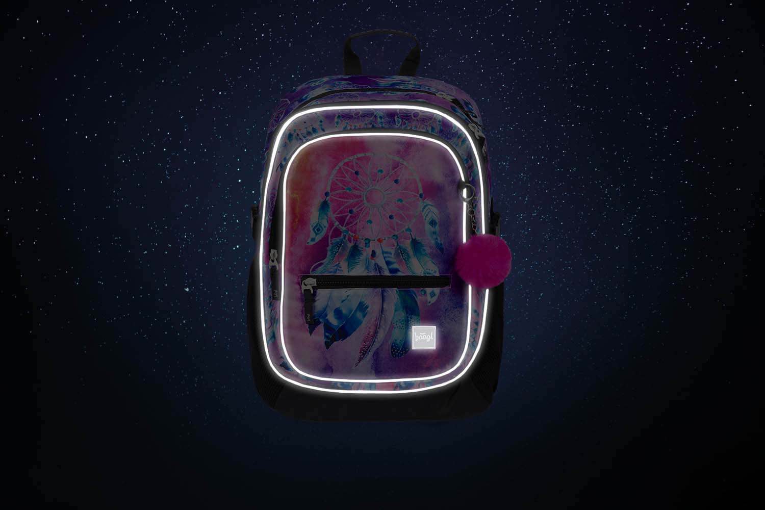 baagl-core-dream-catcher-sac-dos-3-pi-ces-25-l-fille image 8