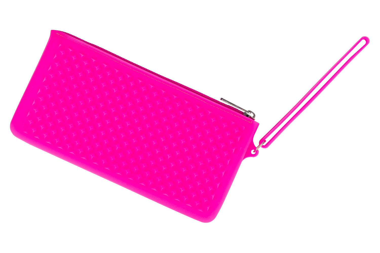 baagl-silicone-pouch-neon-pink-trousse-silicone-rose-fluo image 2