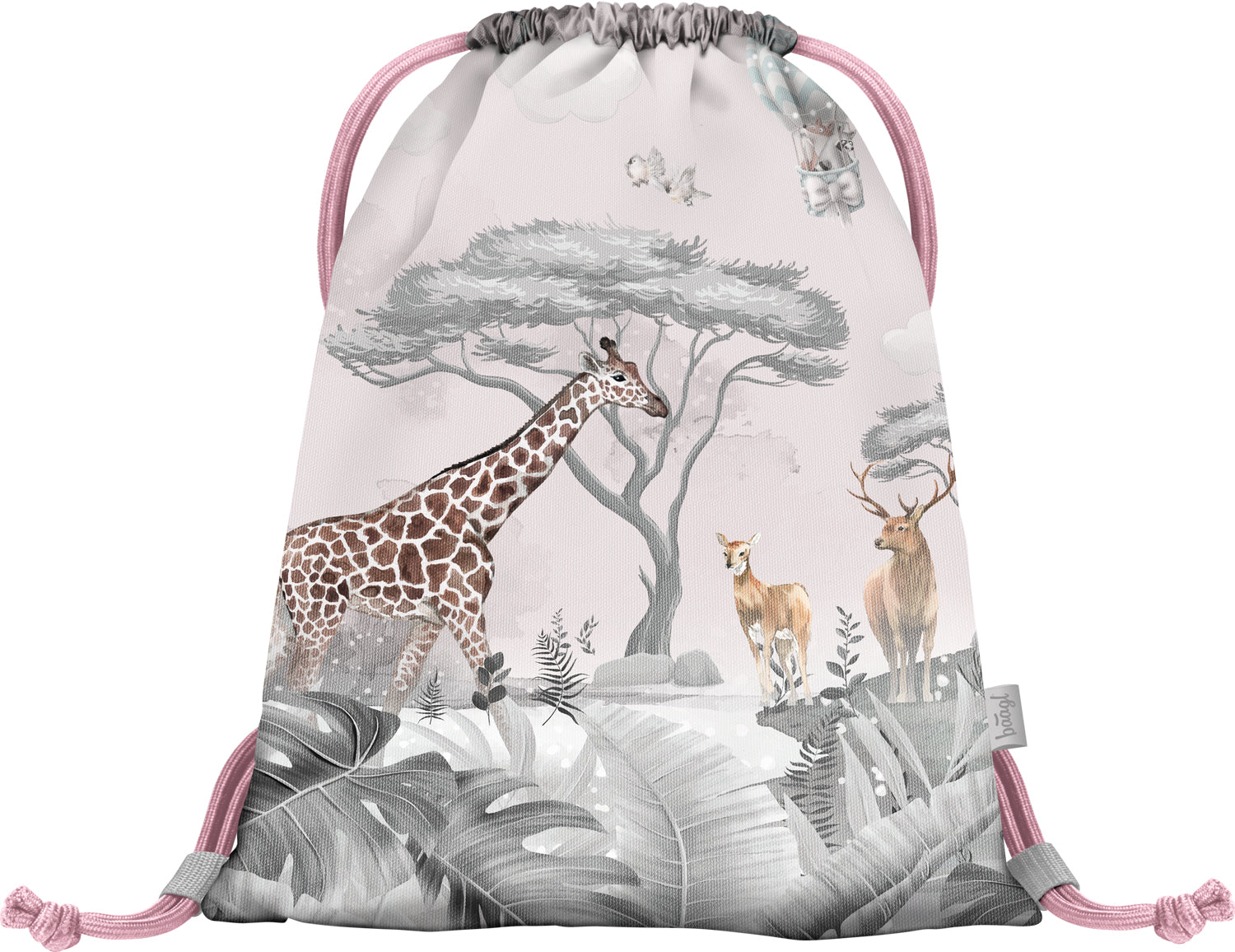 baagl-gym-sacks-sac-de-gym-safari-mousqueton-lavable image 2