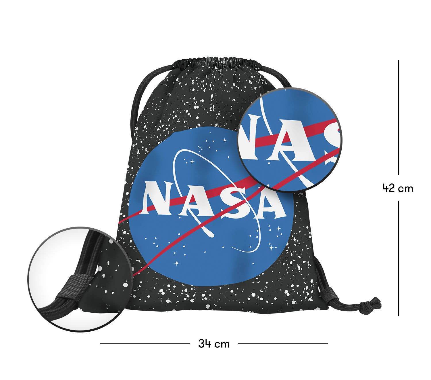 baagl-gym-sacks-nasa-sac-de-gym-lavable image 3