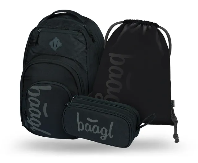 baagl-school-sets-coolmate-black-ensemble-3-pi-ces-noir image 1