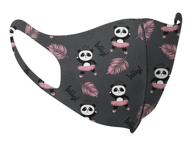 baagl-panda-masque-enfant-lavable-antibact-rien image 1