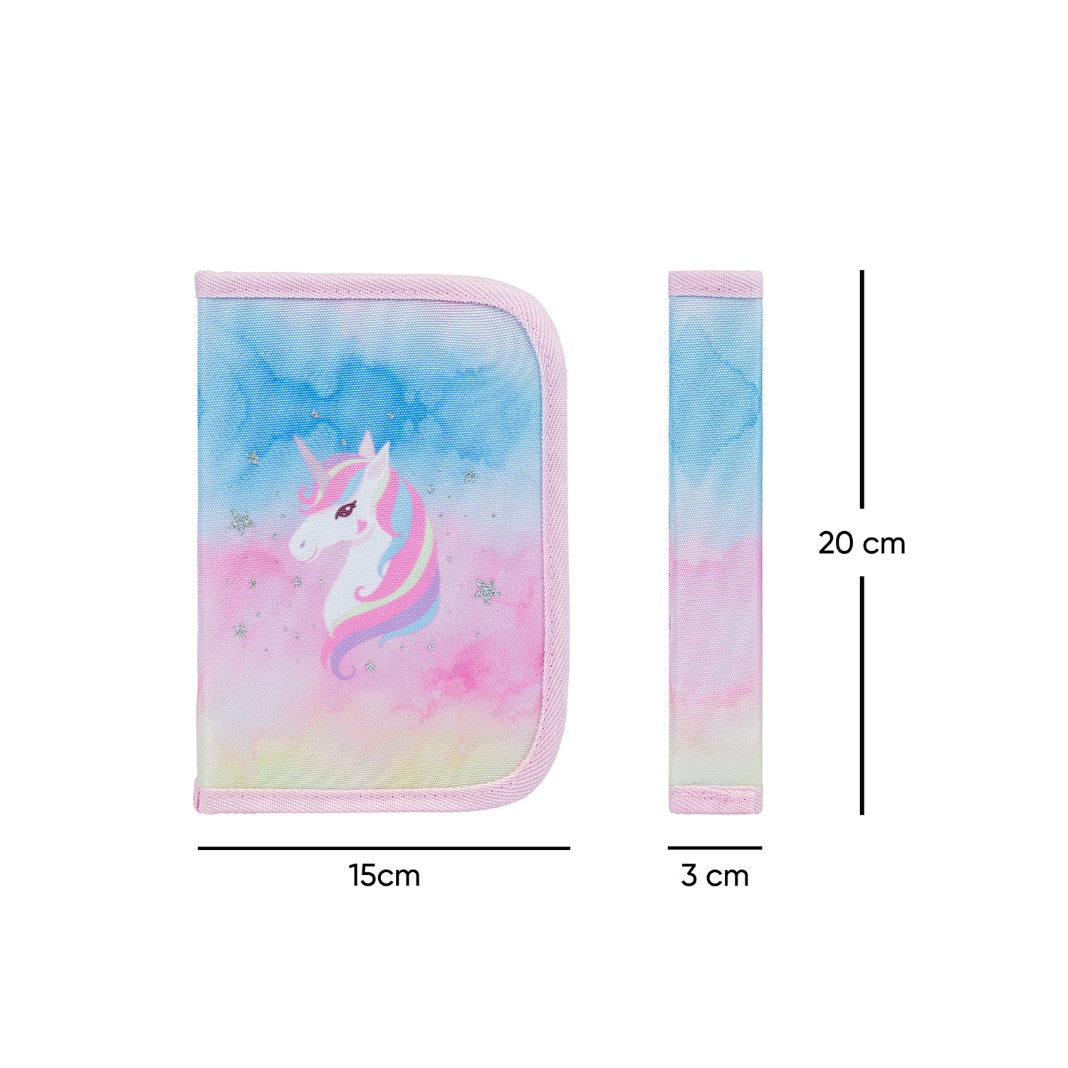 baagl-rainbow-unicorn-trousse-classique-licorne-1-compartiment image 5