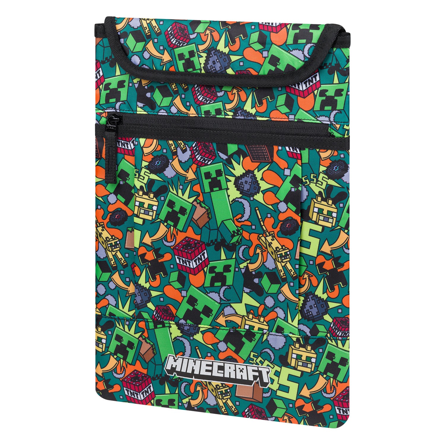 baagl-minecraft-chaos-housse-pc-15-pouces-recycl-e image 1