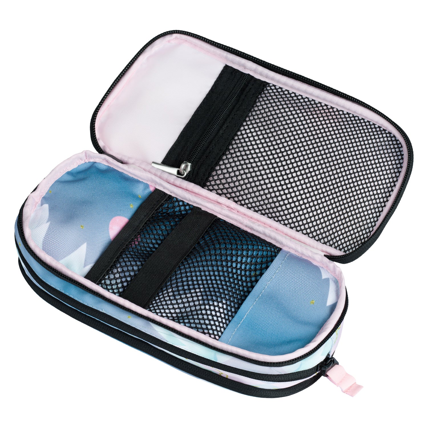 baagl-student-pencil-cases-trousse-moon-3-compartiments image 2
