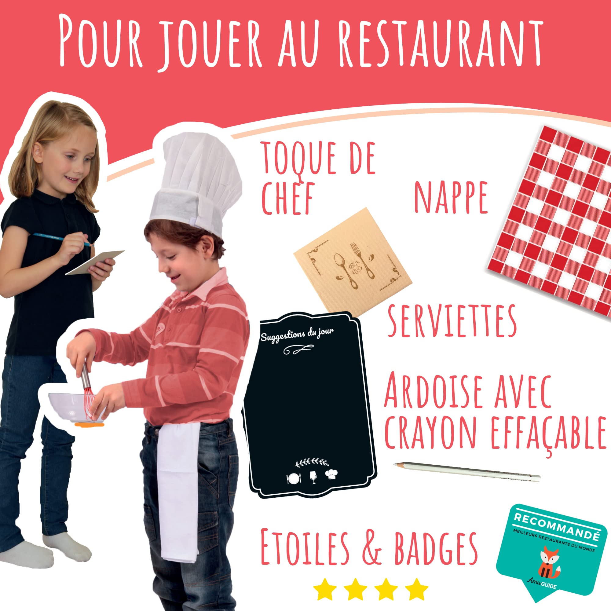 amulette-mon-premier-restaurant-coffret-jeu-5-10-ans-40-accessoires image 4