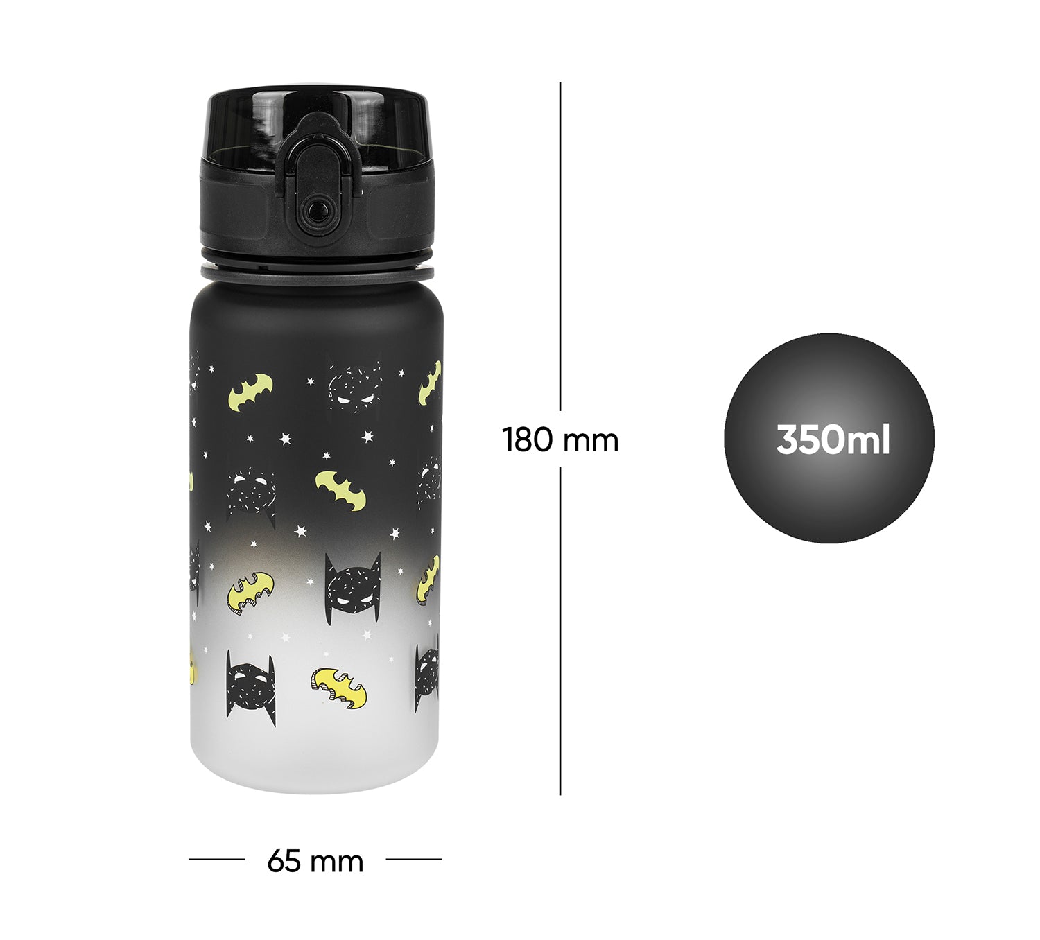 baagl-gradient-batman-mask-gourde-350-ml-tritan image 7