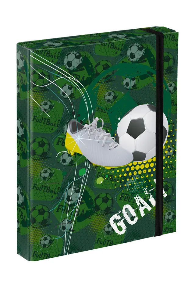 baagl-notebook-football-goal-chemise-a5-foot image 1