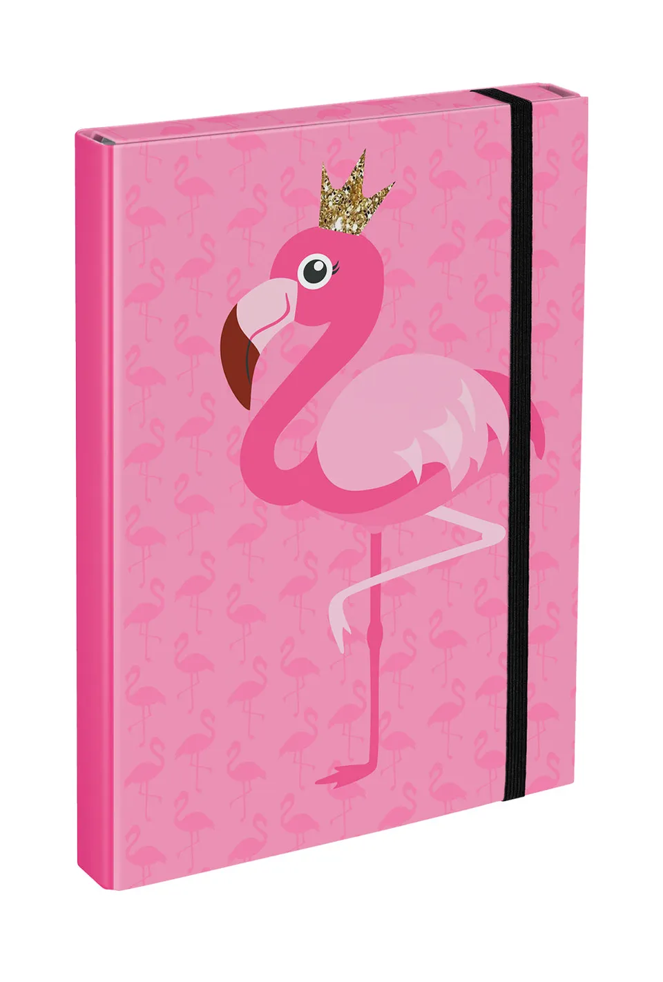 baagl-flamingo-chemise-a4-lastique-motif-flamant image 1
