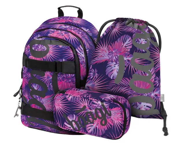 baagl-skate-violet-ensemble-scolaire-3-pi-ces-25-l image 1