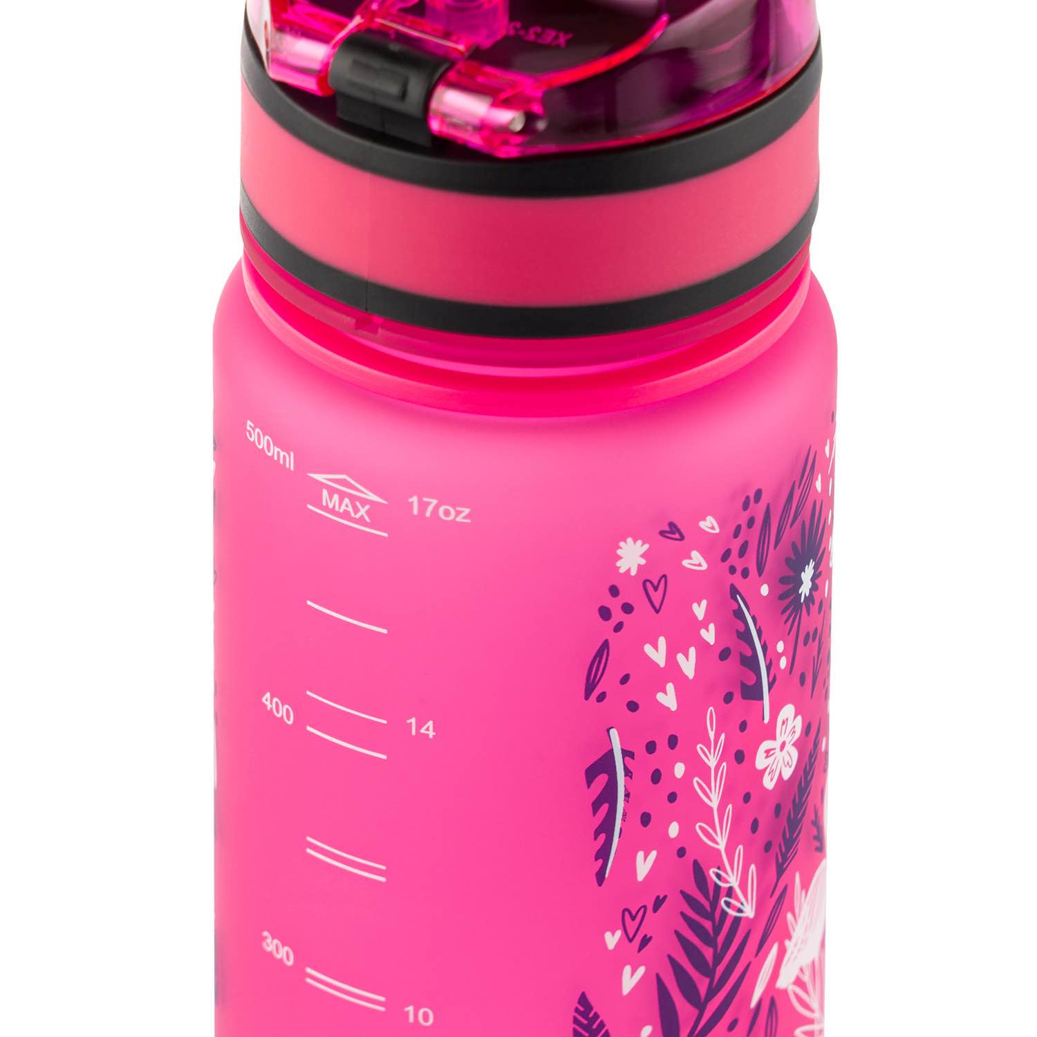 baagl-drinking-bottles-tritan-flamingo-gourde-500-ml-sans-bpa image 6