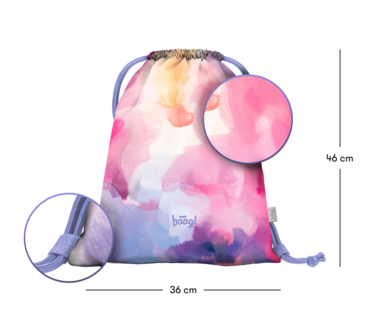 baagl-gym-sacks-painting-sac-gym-sport-lavable image 3