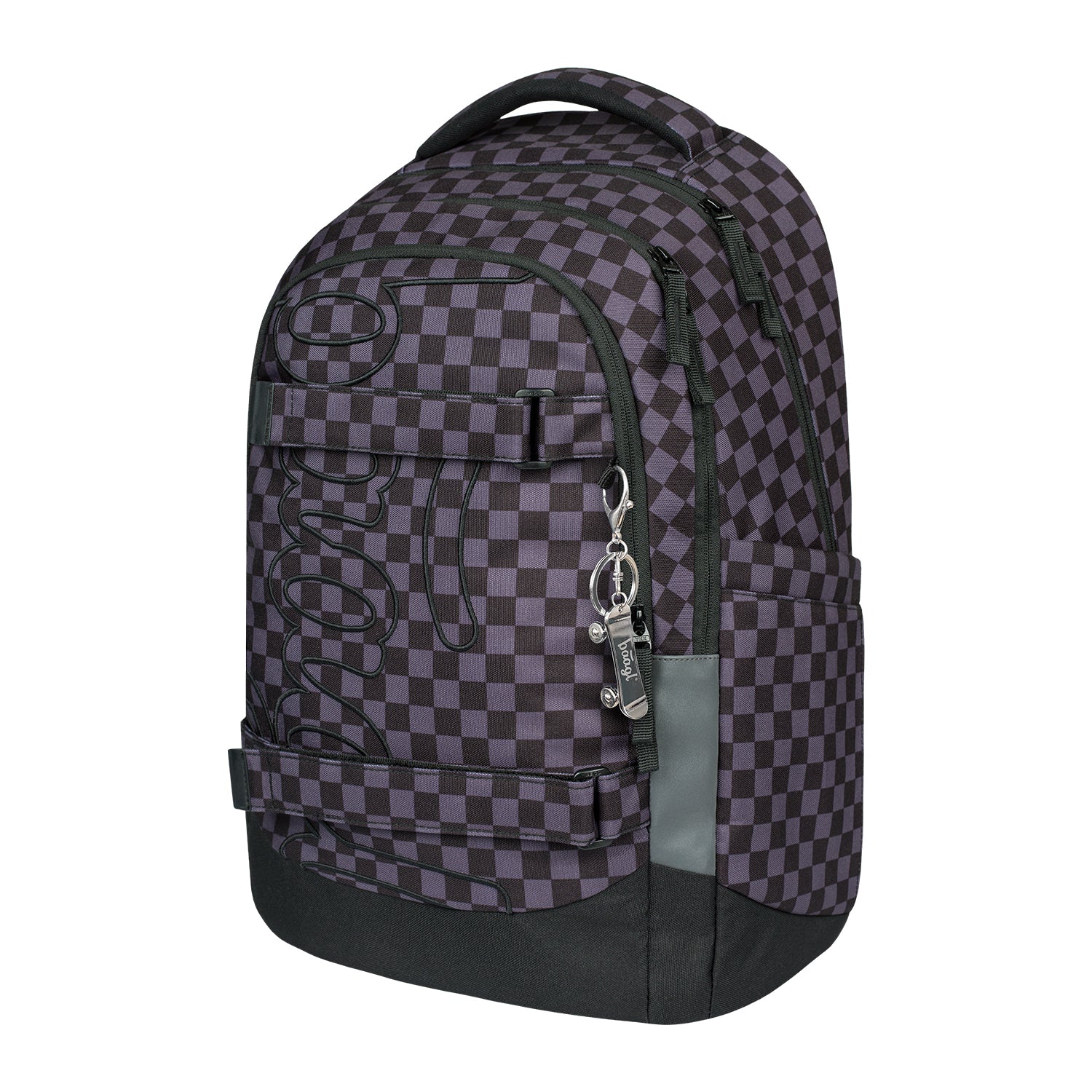 baagl-skate-max-gris-set-scolaire-sac-dos-skateboard image 3