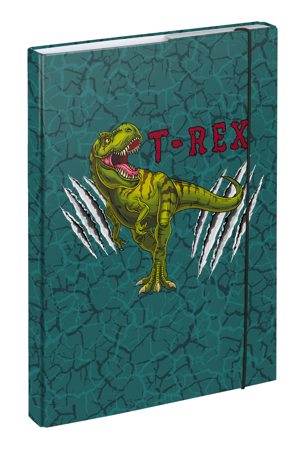 baagl-t-rex-chemise-lastique-a4-motif-dinosaure image 1