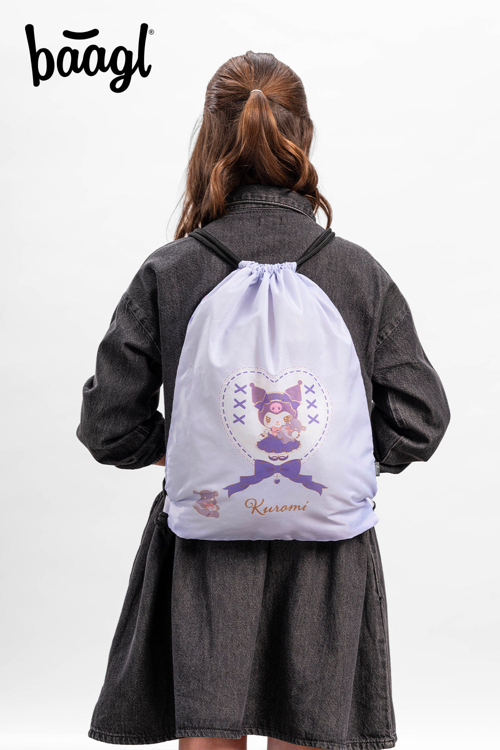 baagl-kuromi-sweet-one-sac-gym-sport-fille image 4