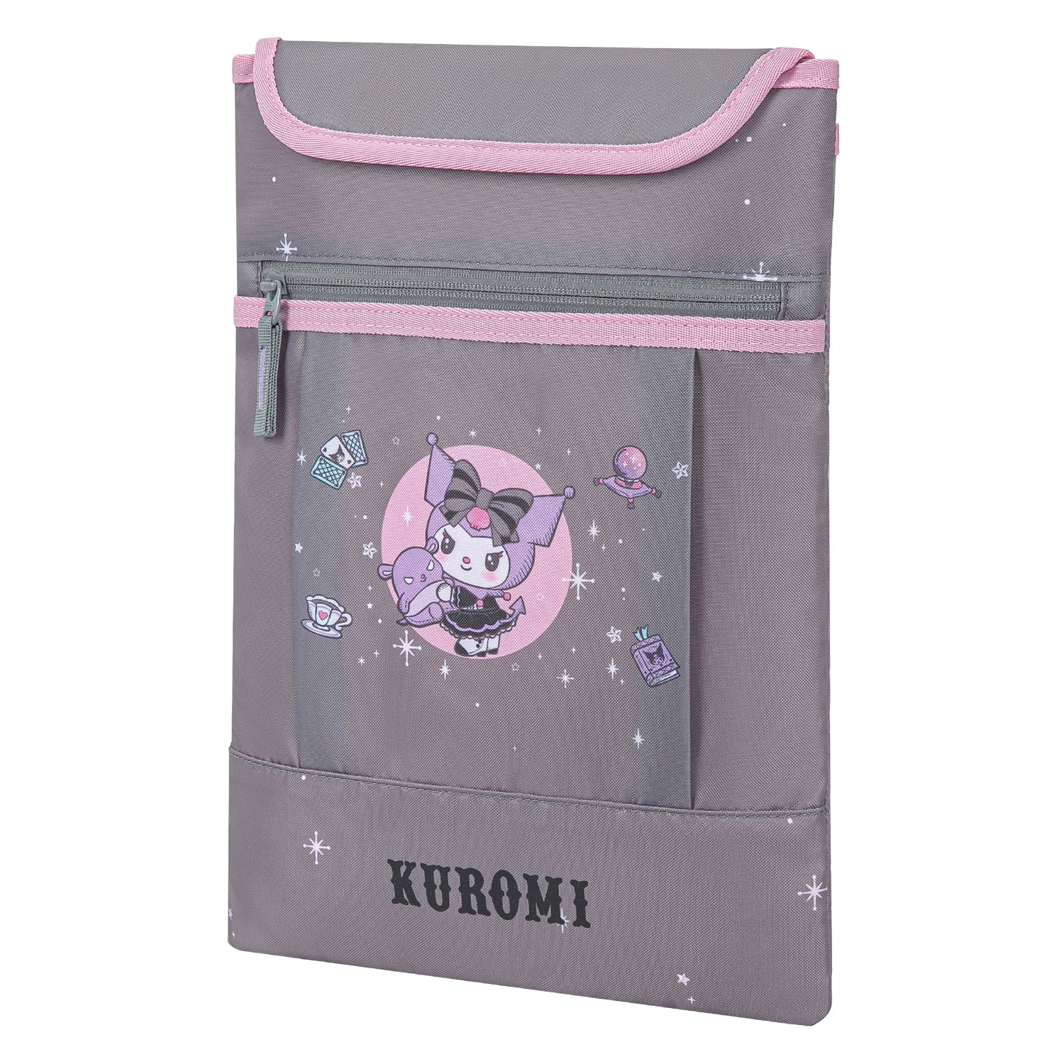 baagl-kuromi-grey-housse-ordinateur-15-pouces image 1