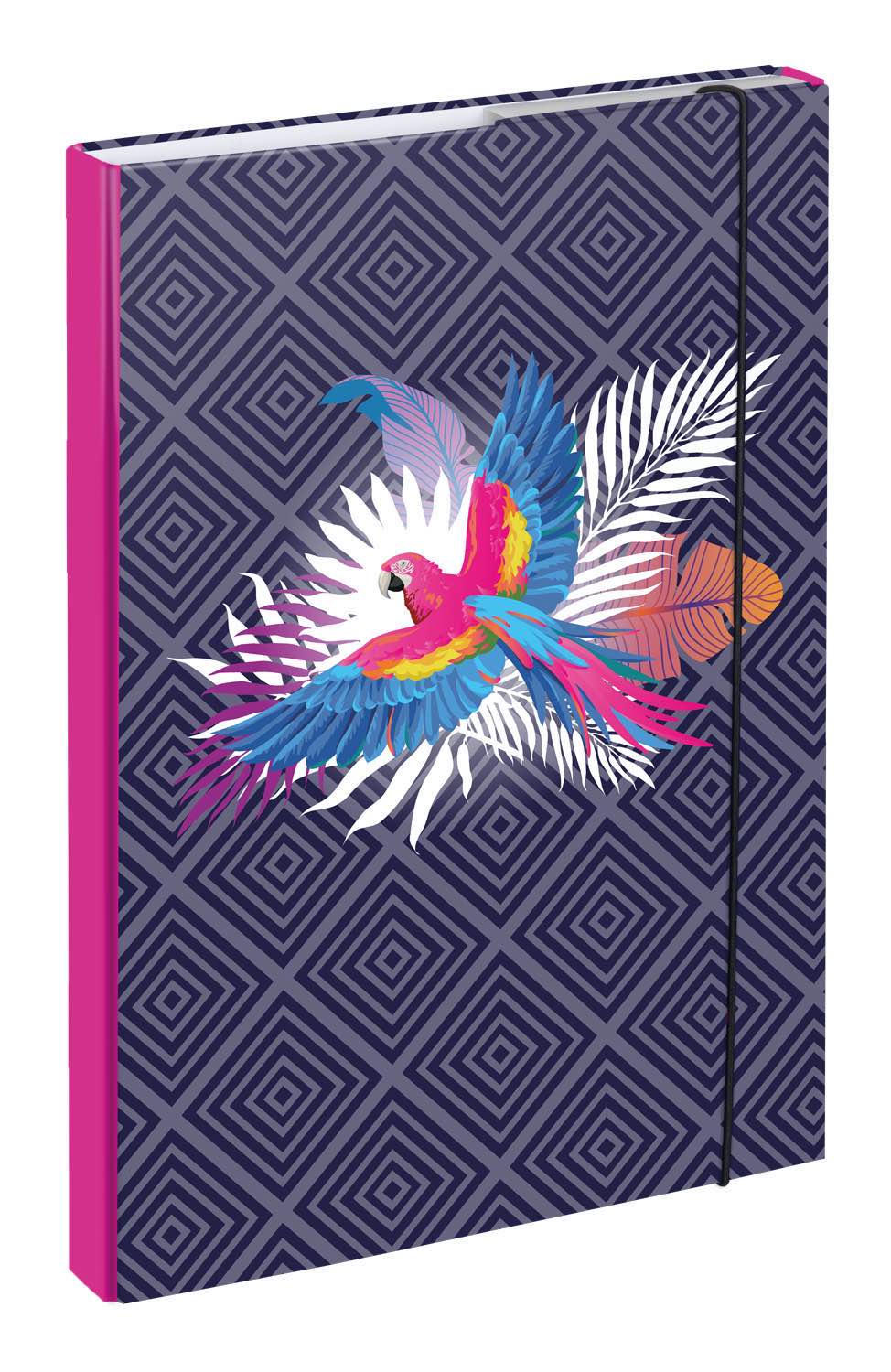 baagl-notebook-folders-chemise-a4-parrot-perroquet image 1
