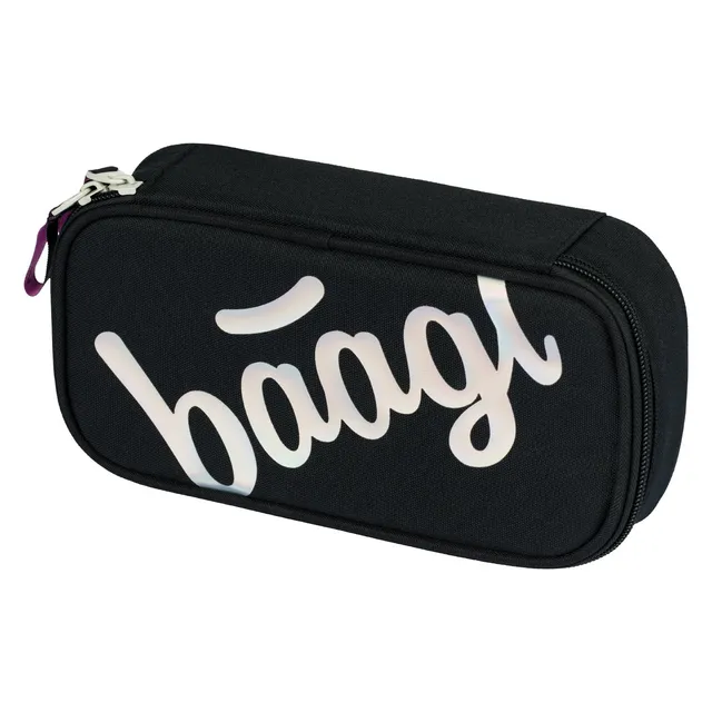 baagl-metallic-holo-trousse-cole-rigide-holographique image 1