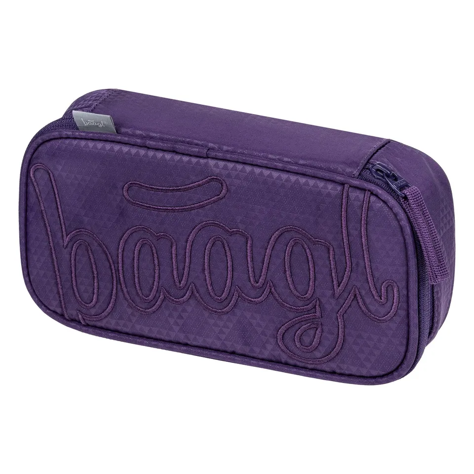 baagl-school-plum-trousse-scolaire-rigide-ykk image 1