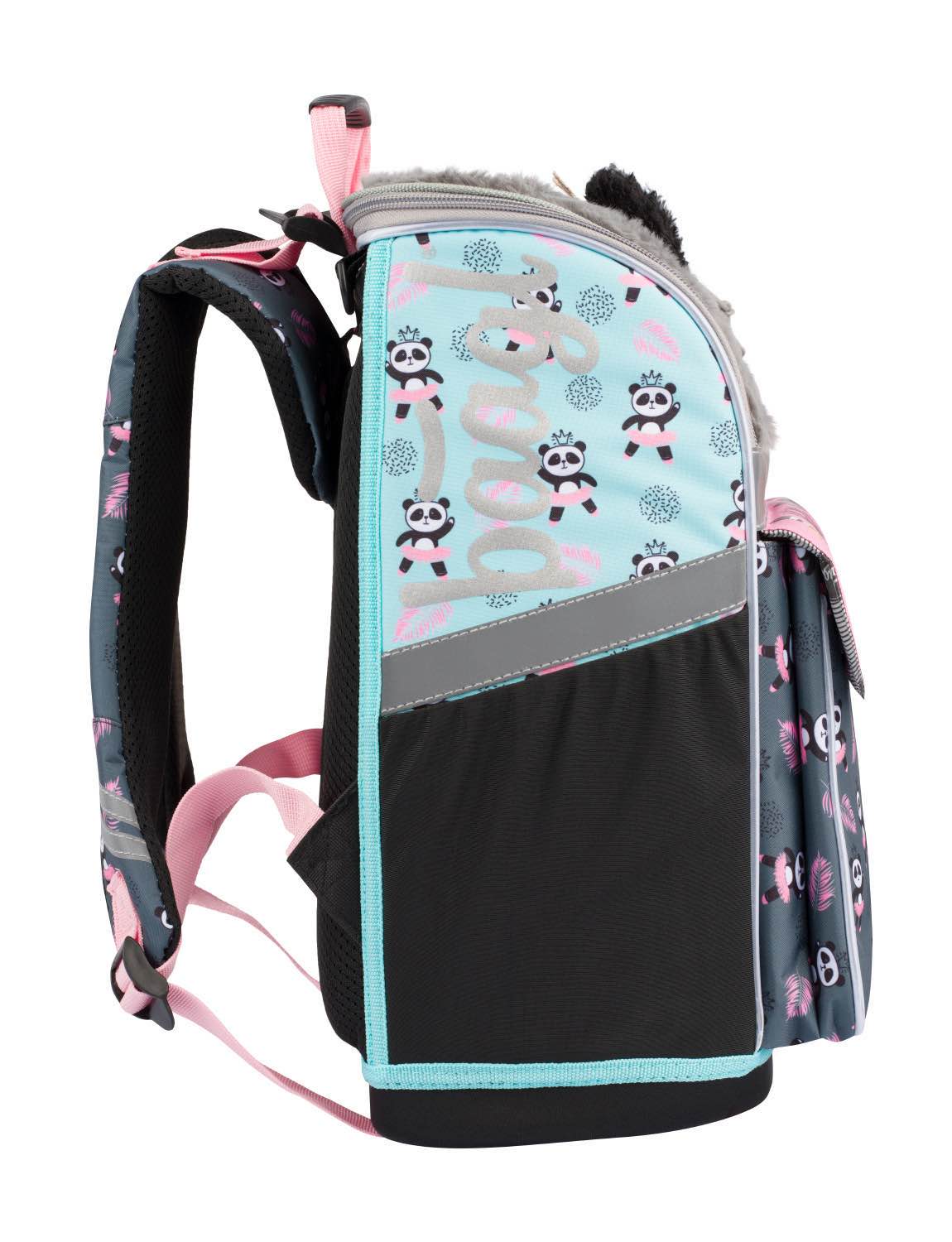 baagl-school-sets-zippy-panda-iv-cartable-3-pi-ces-fille-ergonomique image 3