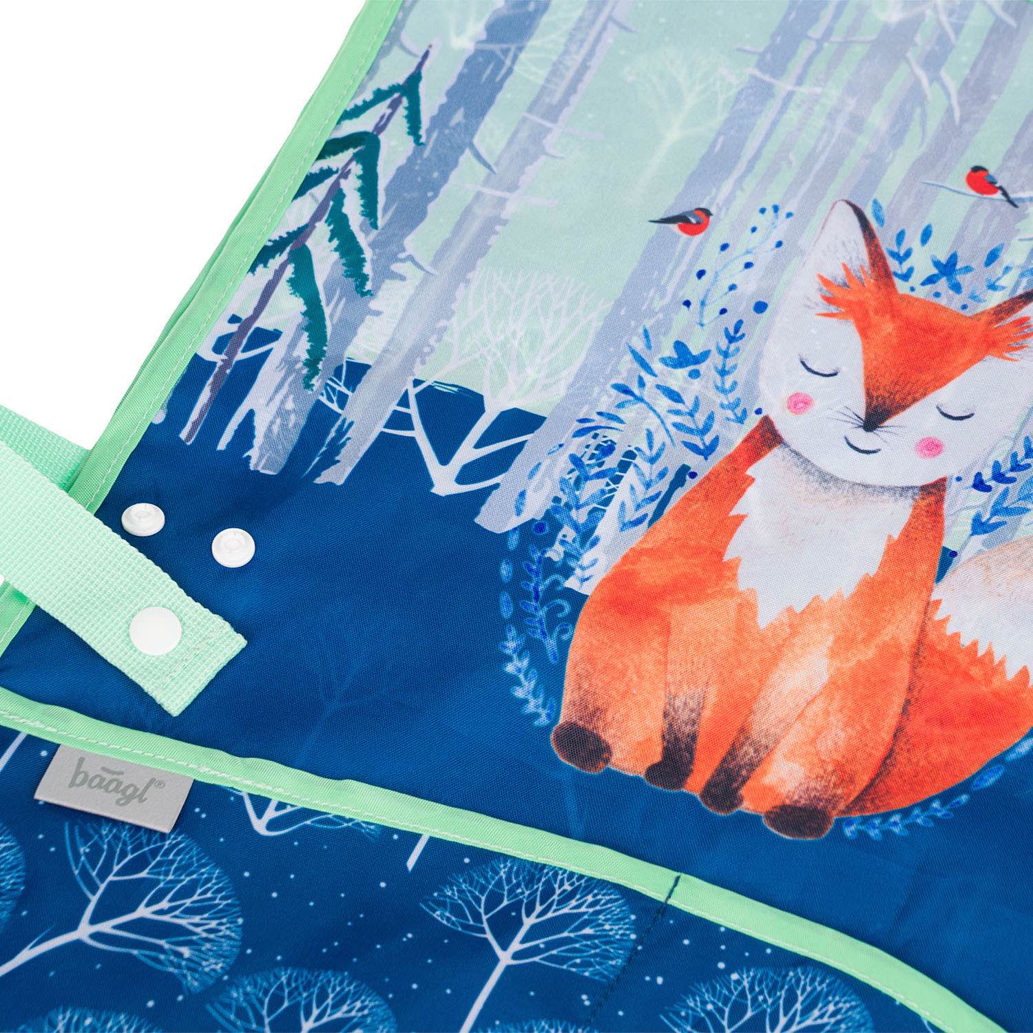 baagl-fox-tablier-enfant-peinture-renard-lavable image 3
