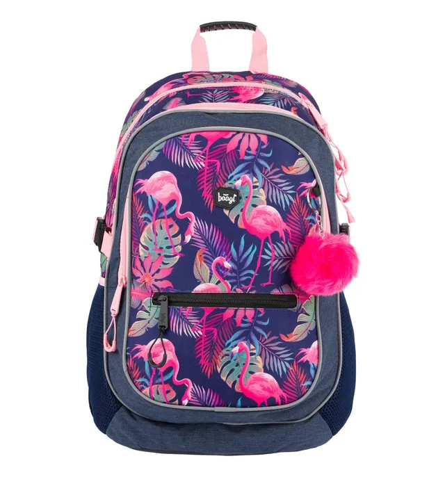 baagl-core-flamingo-sac-dos-scolaire-25-l-imperm-able image 1
