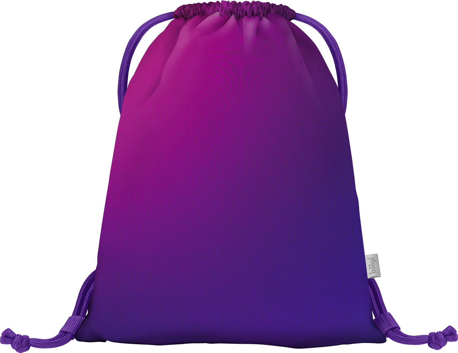 baagl-gym-sacks-sac-gym-heart-poche-zip-fille image 2