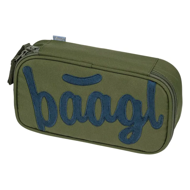 baagl-school-pencil-pouches-trousse-olive-recycl-e-grs image 1