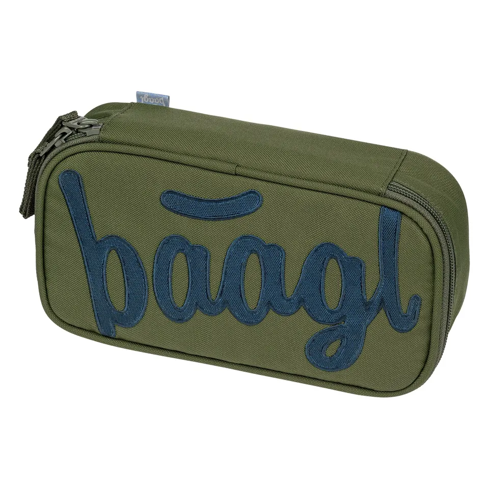 baagl-school-pencil-pouches-trousse-olive-recycl-e-grs image 1