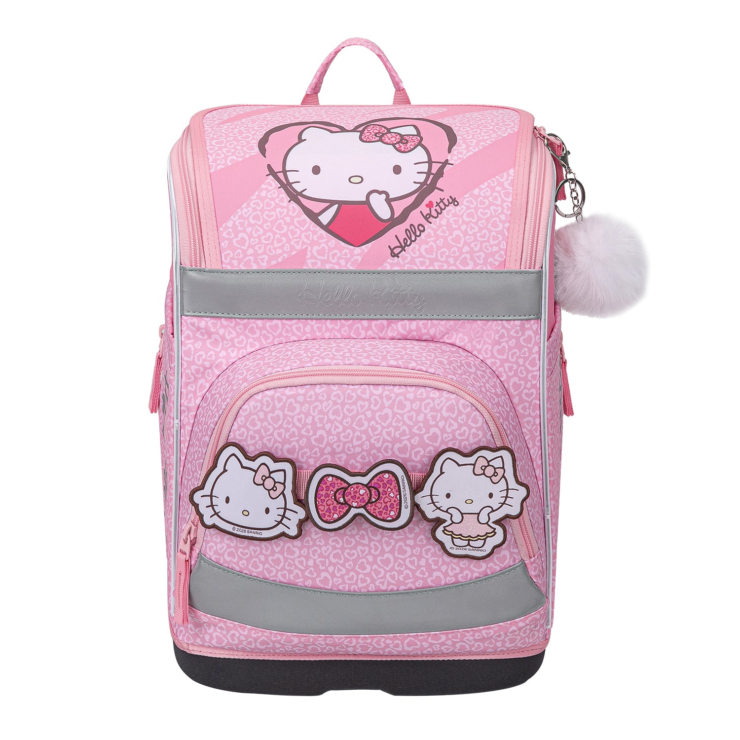 baagl-zippy-plus-hello-kitty-cartable-ensemble-sweet-leopard image 2