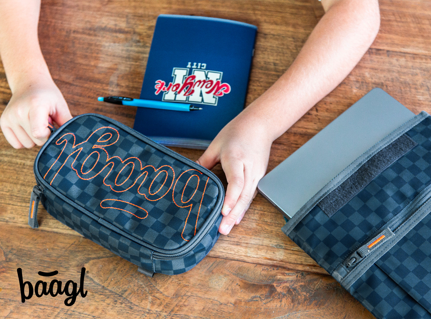 baagl-ska-blue-trousse-scolaire-vide-recycl-e-ykk image 5