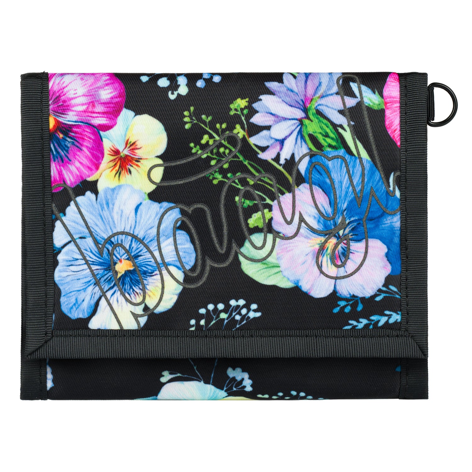 baagl-flowers-portefeuille-enfant-fleurs-velcro image 1