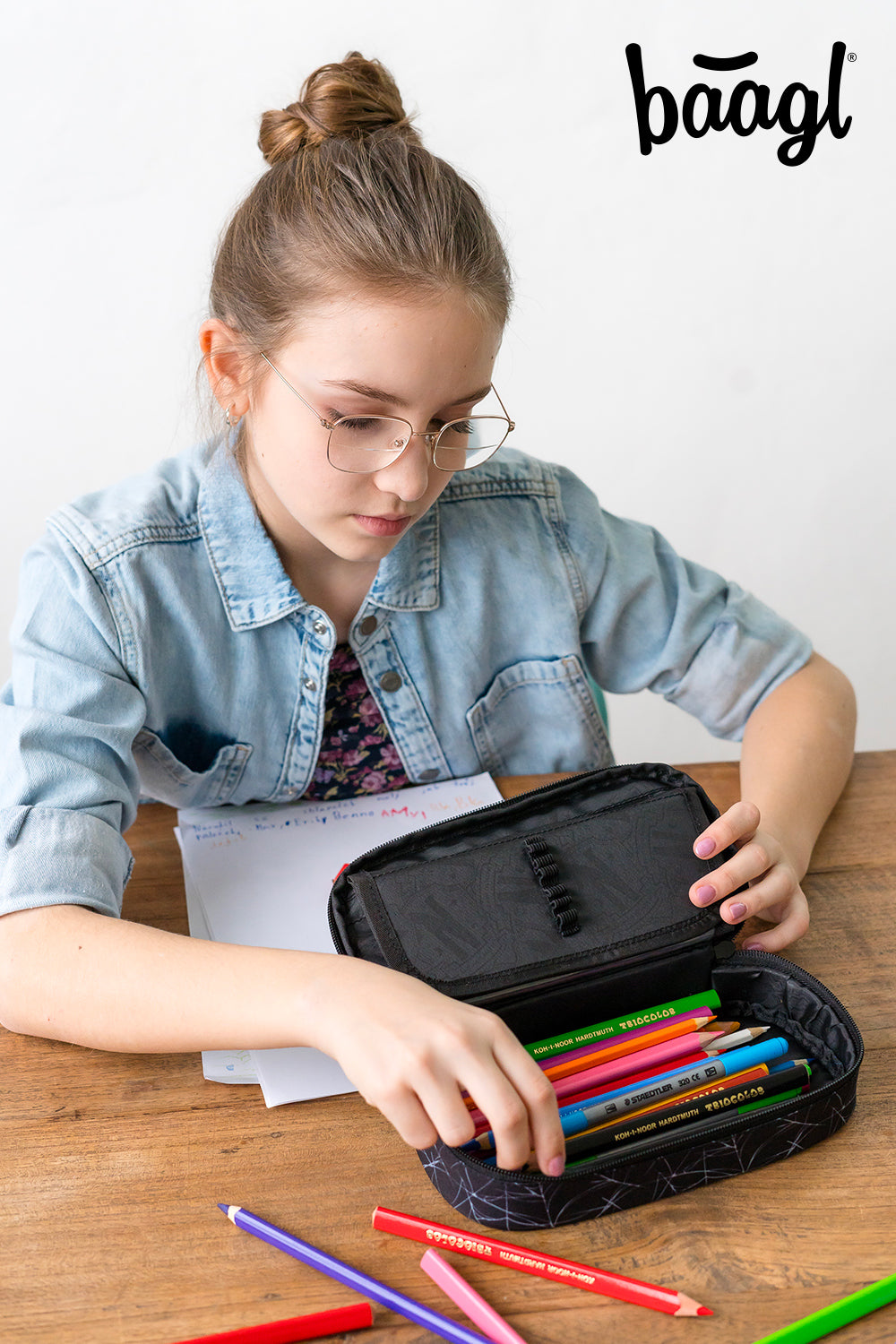 baagl-wednesday-nevermore-trousse-scolaire-vide-fermetures-ykk image 5