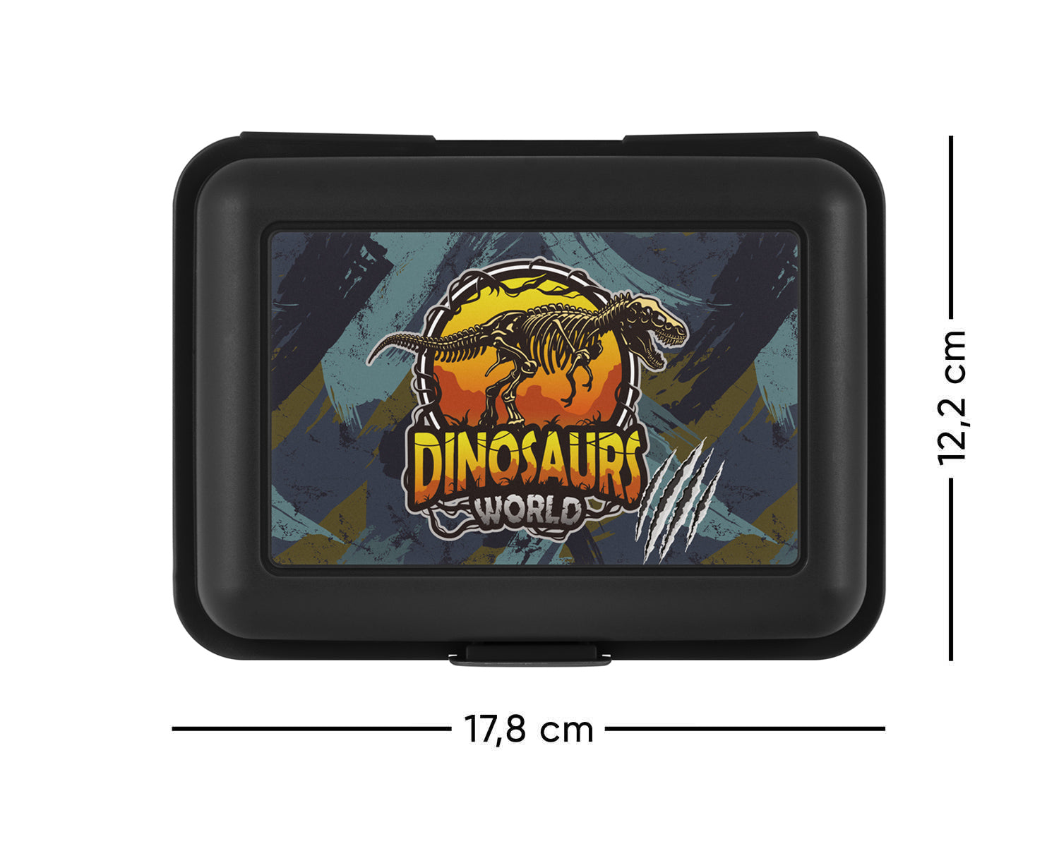 baagl-dinosaurs-world-lunch-box-noire-dinosaures image 2