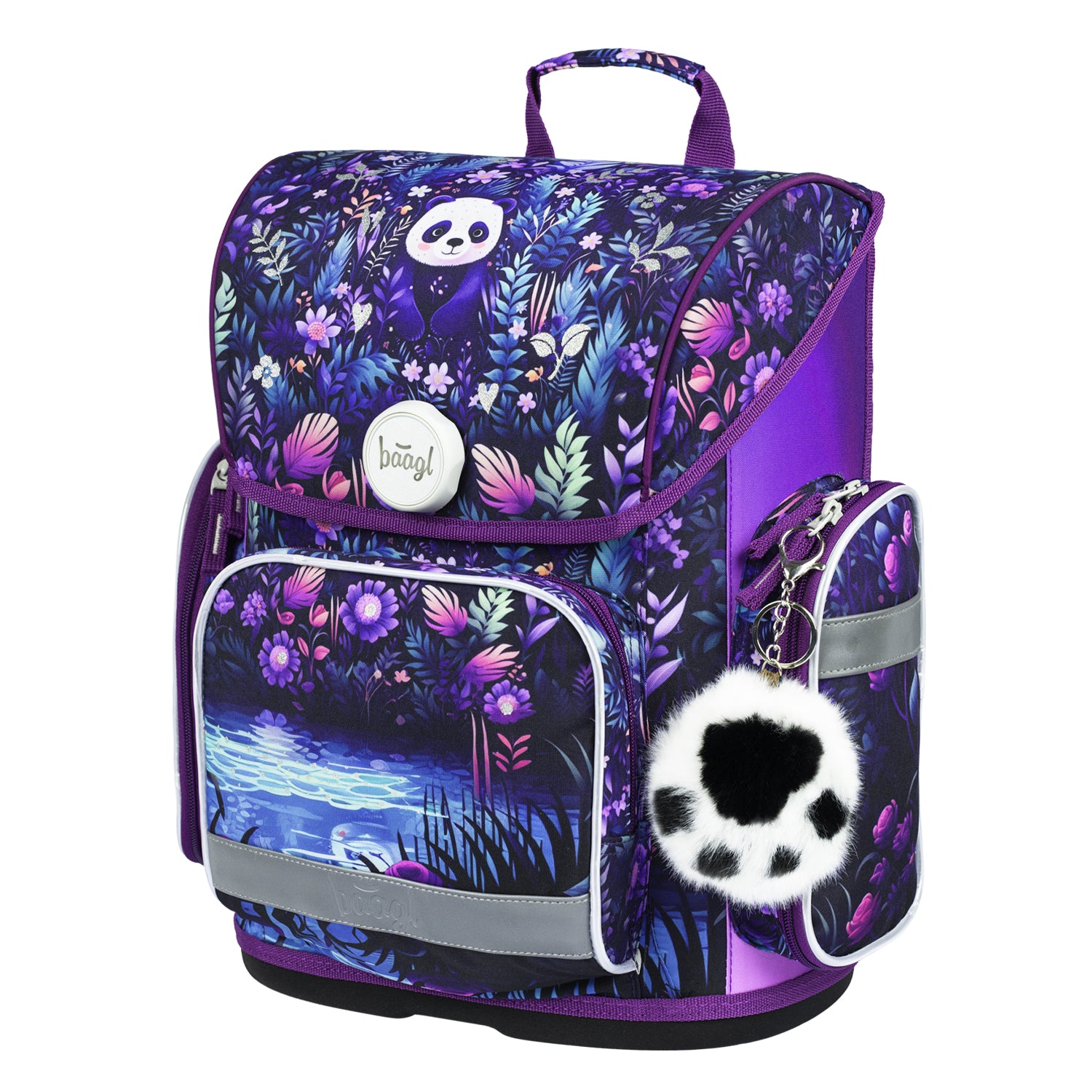 baagl-ergo-jungle-panda-cartable-19-l-dos-r-glable-magn-tique image 2