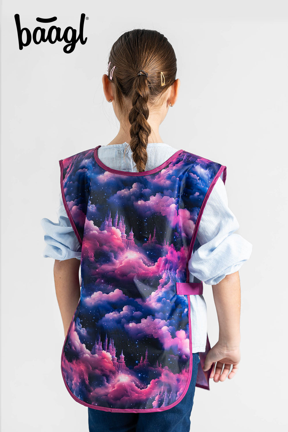 baagl-royal-unicorn-tablier-enfant-poches-lavable image 6