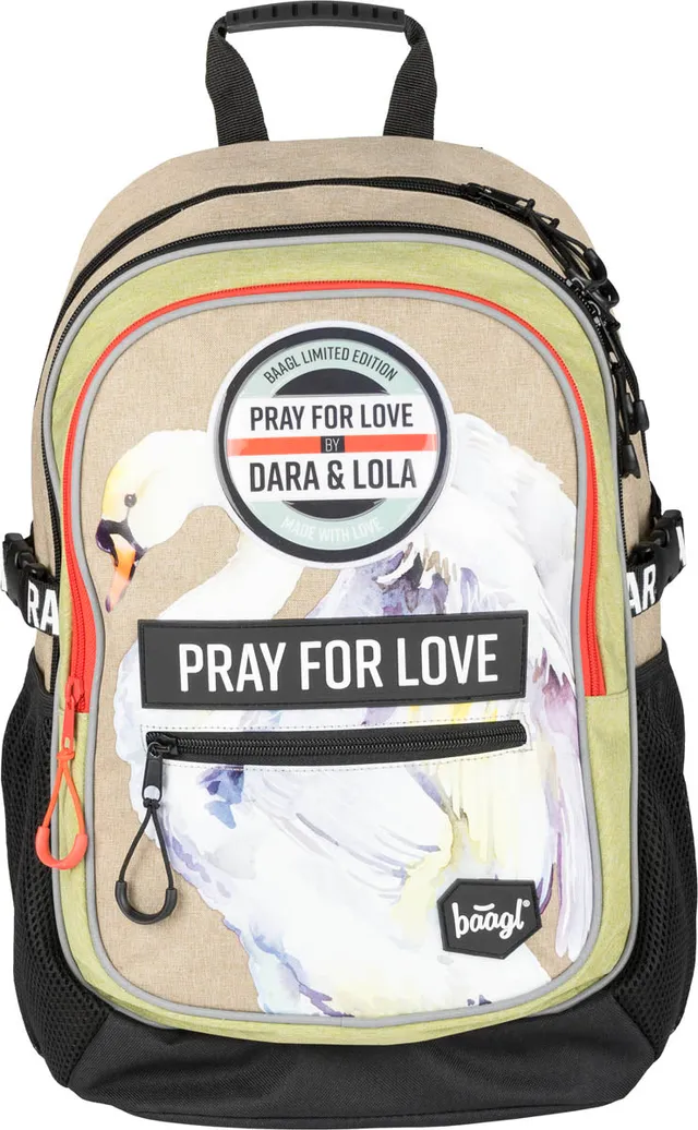 baagl-dara-sac-dos-scolaire-23-l-dos-r-glable-fille image 1