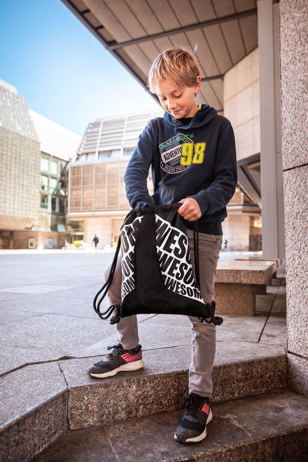 baagl-gym-sacks-sac-de-sport-awesome-filet-lavable image 5