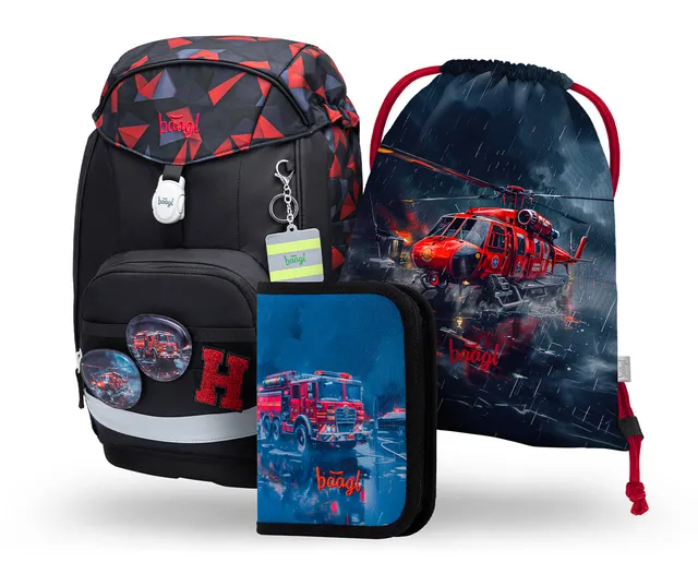 baagl-airy-plus-rescuers-cartable-set-scolaire-gar-on image 1