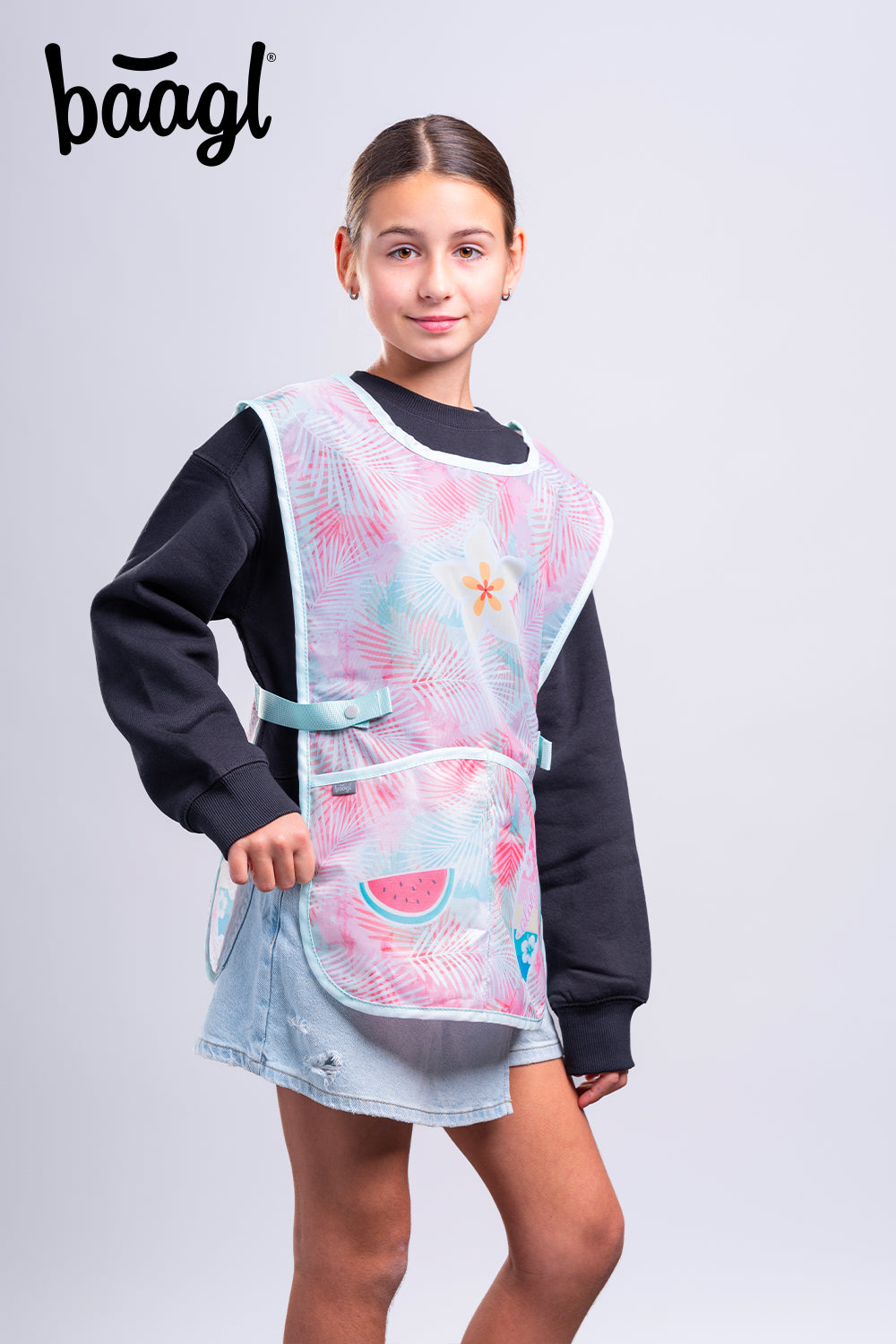 baagl-sunset-tablier-enfant-cole-lavable image 6