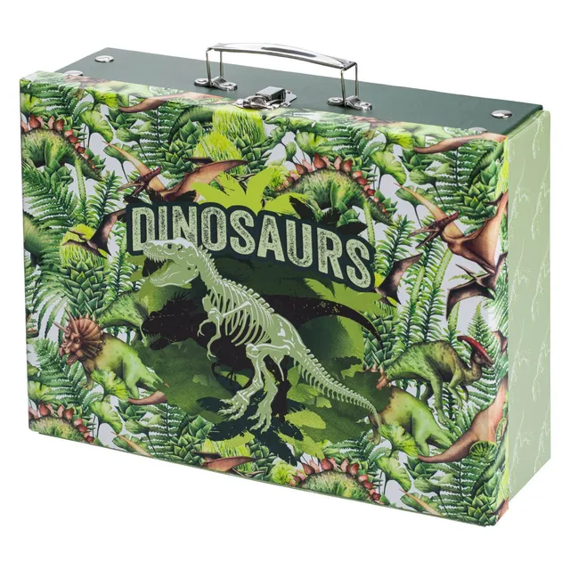 baagl-dinosaur-mallette-scolaire-pliable-dinosaure image 1